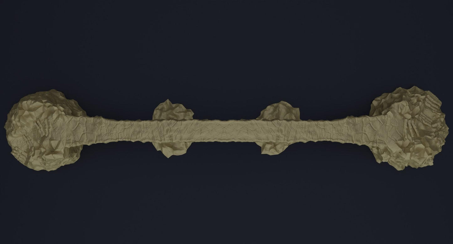 Frozen Bridge | 28mm Scale Model Terrain | D&D TTRPG Playable 3D Printed Building | MiniatureLand