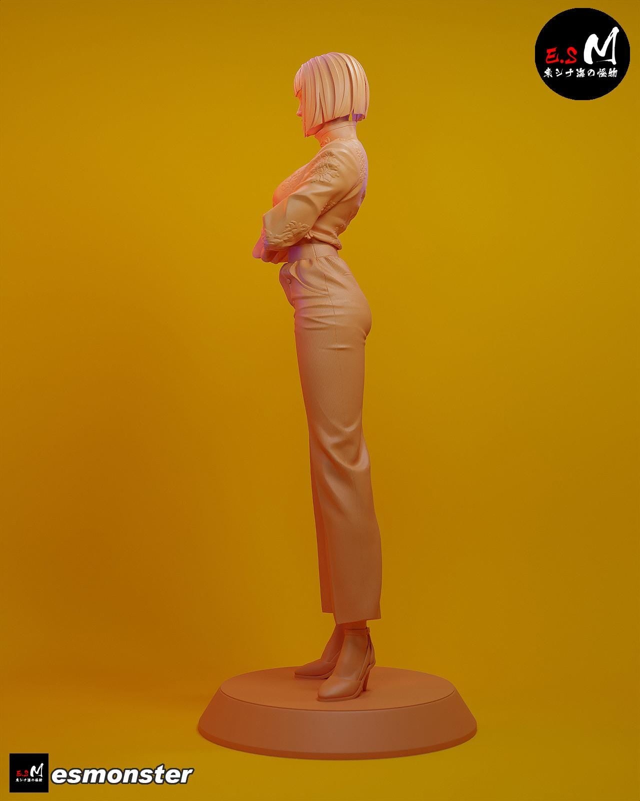 Tang OC | Resin Garage Kit Sculpture Anime Video Game Fan Art Statue | E.S Monster