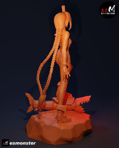 Loose Cannon | Resin Garage Kit Sculpture Anime Video Game Fan Art Statue | E.S Monster