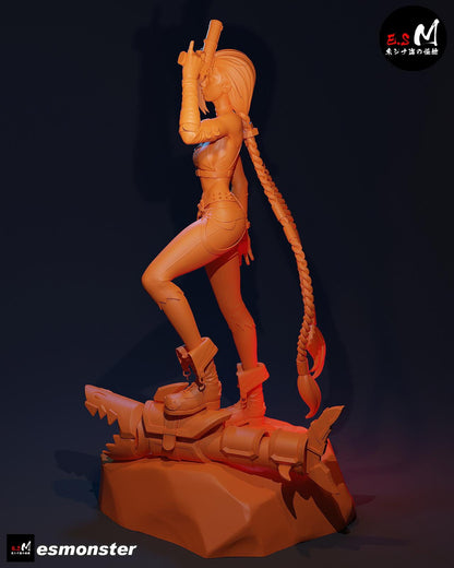Loose Cannon | Resin Garage Kit Sculpture Anime Video Game Fan Art Statue | E.S Monster
