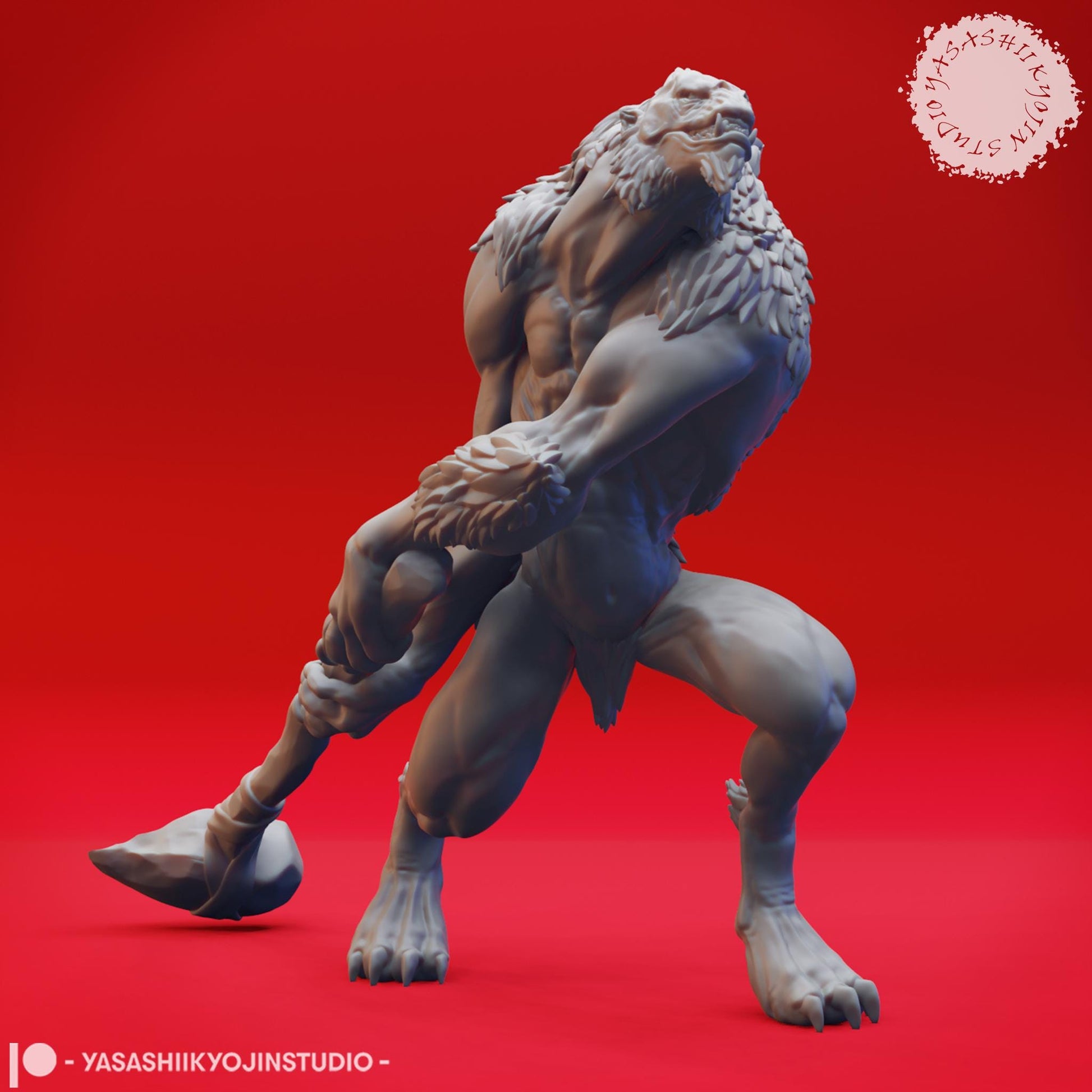 Quaggoth | TABLETOP SCALE | TTRPG Monster Miniature | Yasashii Kyojin Studio