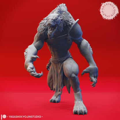 Quaggoth | TABLETOP SCALE | TTRPG Monster Miniature | Yasashii Kyojin Studio