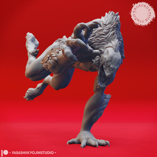 Quaggoth | TABLETOP SCALE | TTRPG Monster Miniature | Yasashii Kyojin Studio