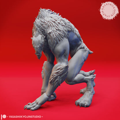Quaggoth | TABLETOP SCALE | TTRPG Monster Miniature | Yasashii Kyojin Studio