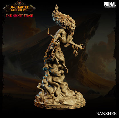 Banshee | Uncharted Kingdoms | TTRPG D&D Miniature | Primal Collectibles