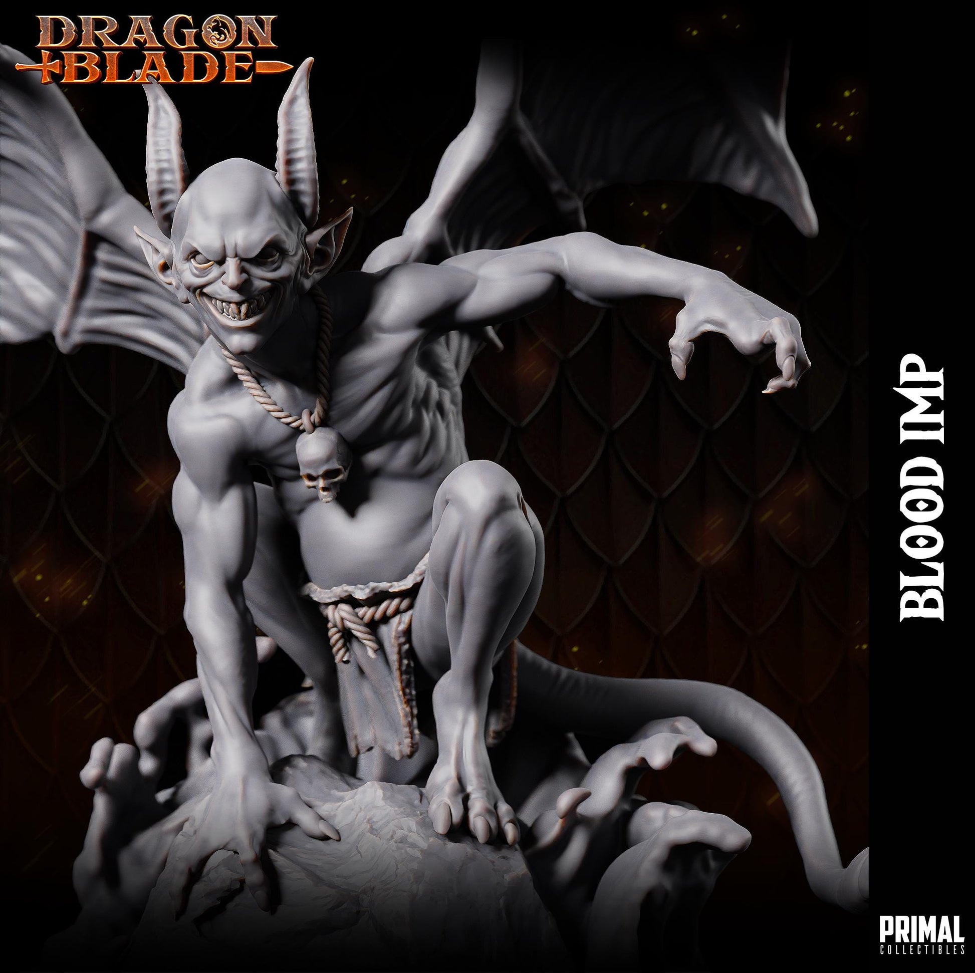 Blood Imps | Tabletop Scale | TTRPG D&D Miniature | Primal Collectibles