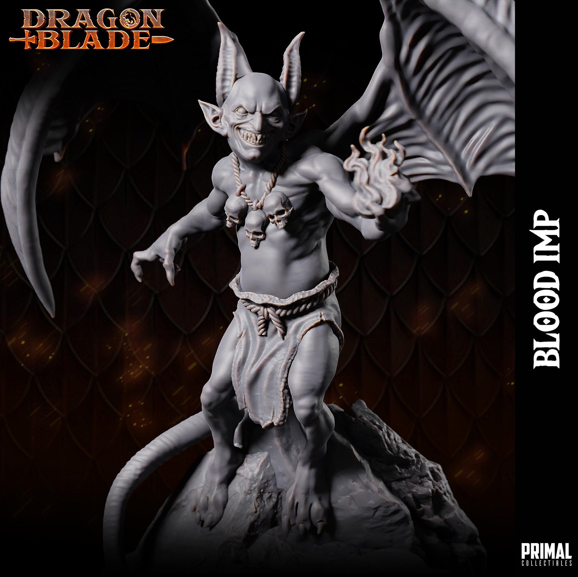 Blood Imps | Tabletop Scale | TTRPG D&D Miniature | Primal Collectibles