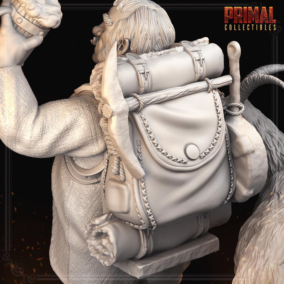 Bronson Diorama | Tabletop Scale | TTRPG D&D Miniature | Primal Collectibles