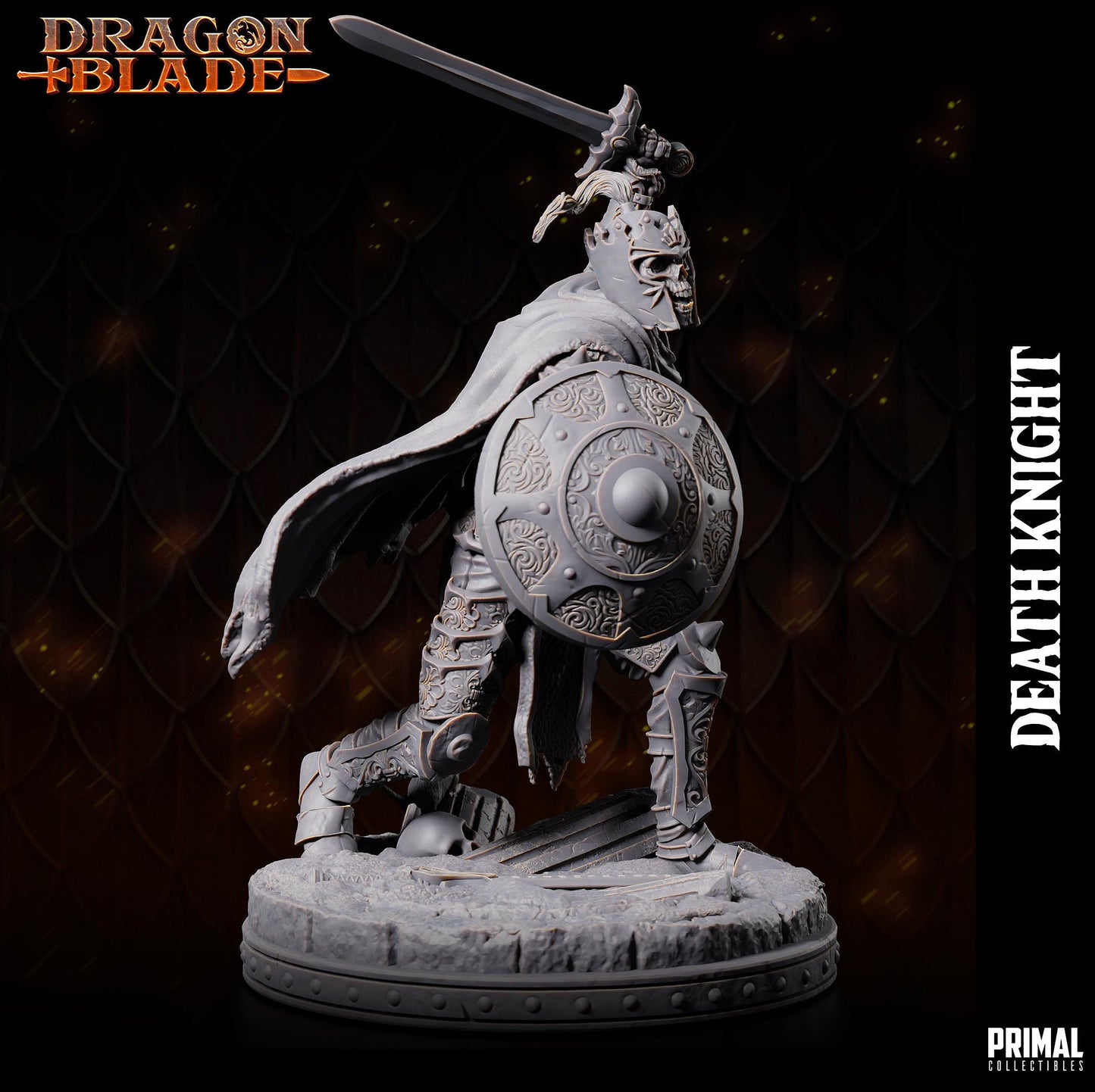 Death Knights | Tabletop Scale | TTRPG D&D Miniature | Primal Collectibles