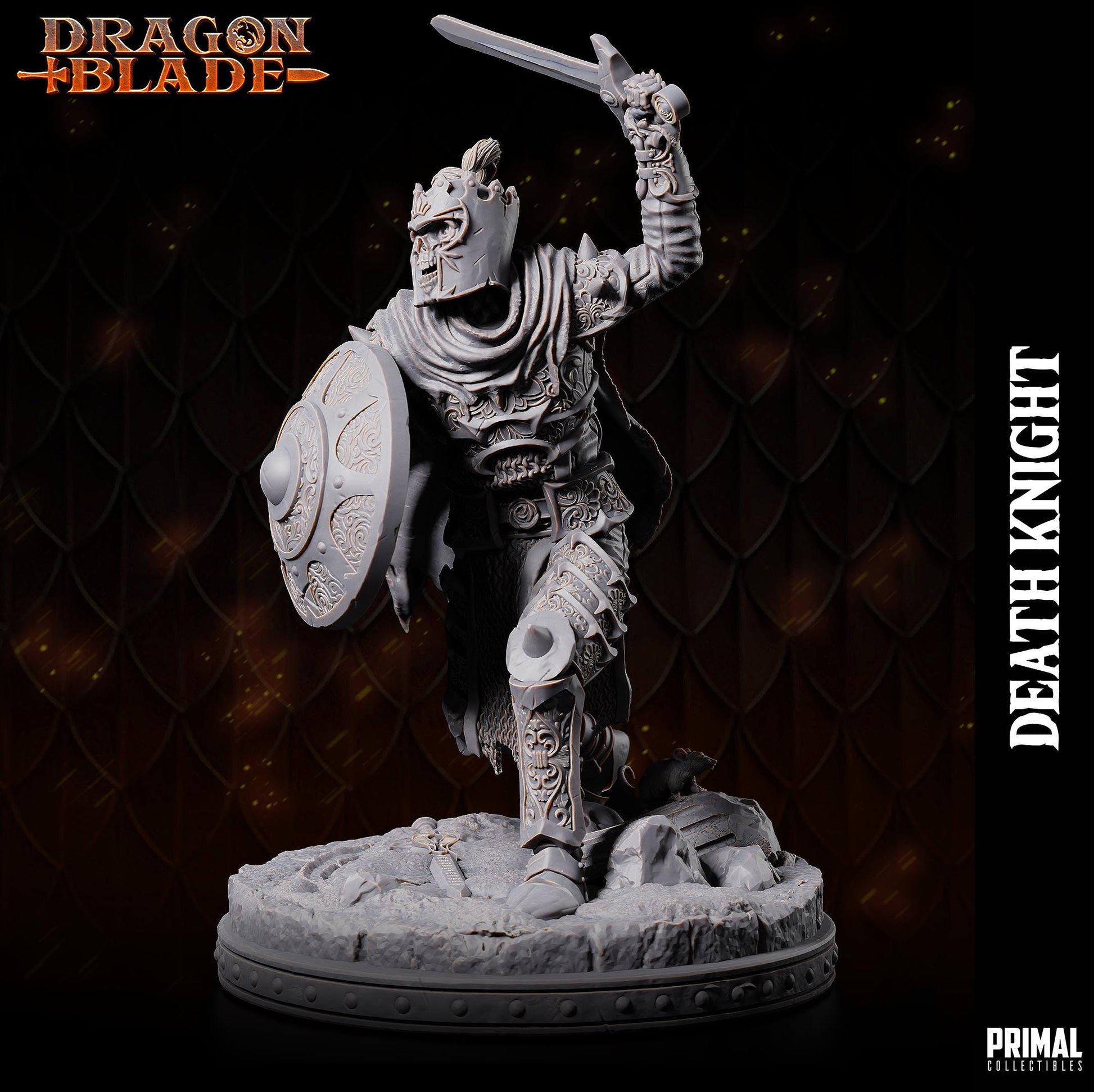 Death Knights | Tabletop Scale | TTRPG D&D Miniature | Primal Collectibles