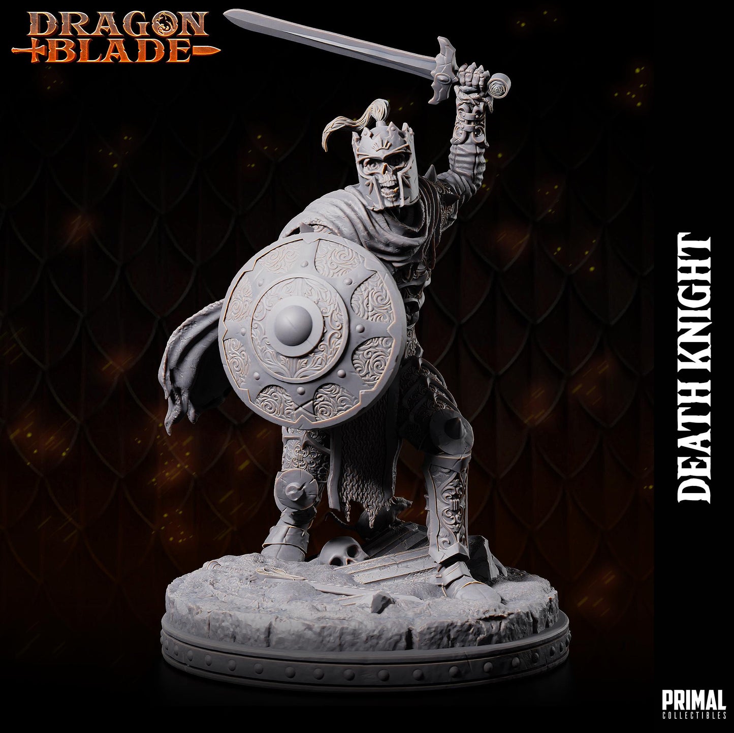 Death Knights | Tabletop Scale | TTRPG D&D Miniature | Primal Collectibles