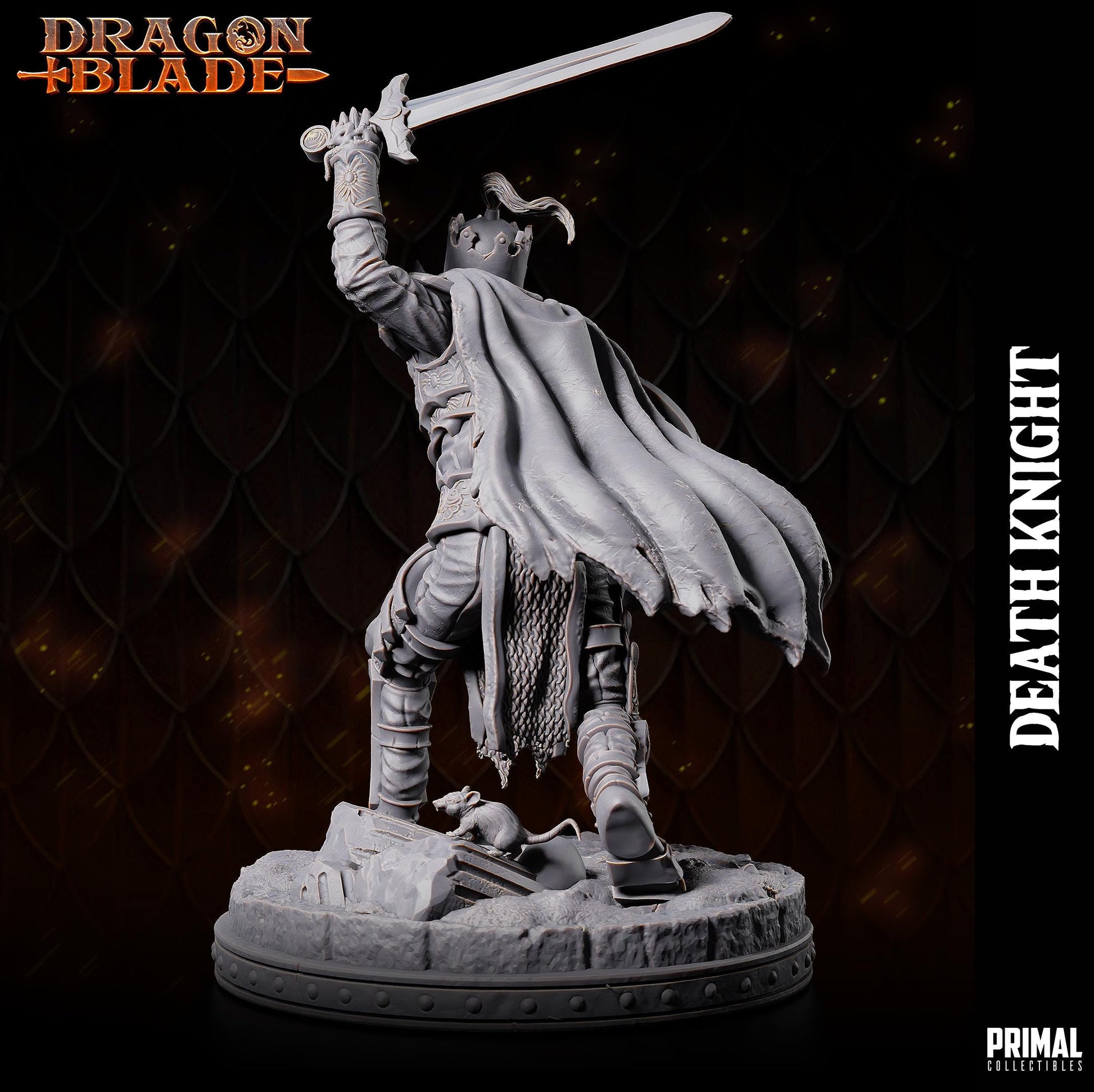 Death Knights | Tabletop Scale | TTRPG D&D Miniature | Primal Collectibles