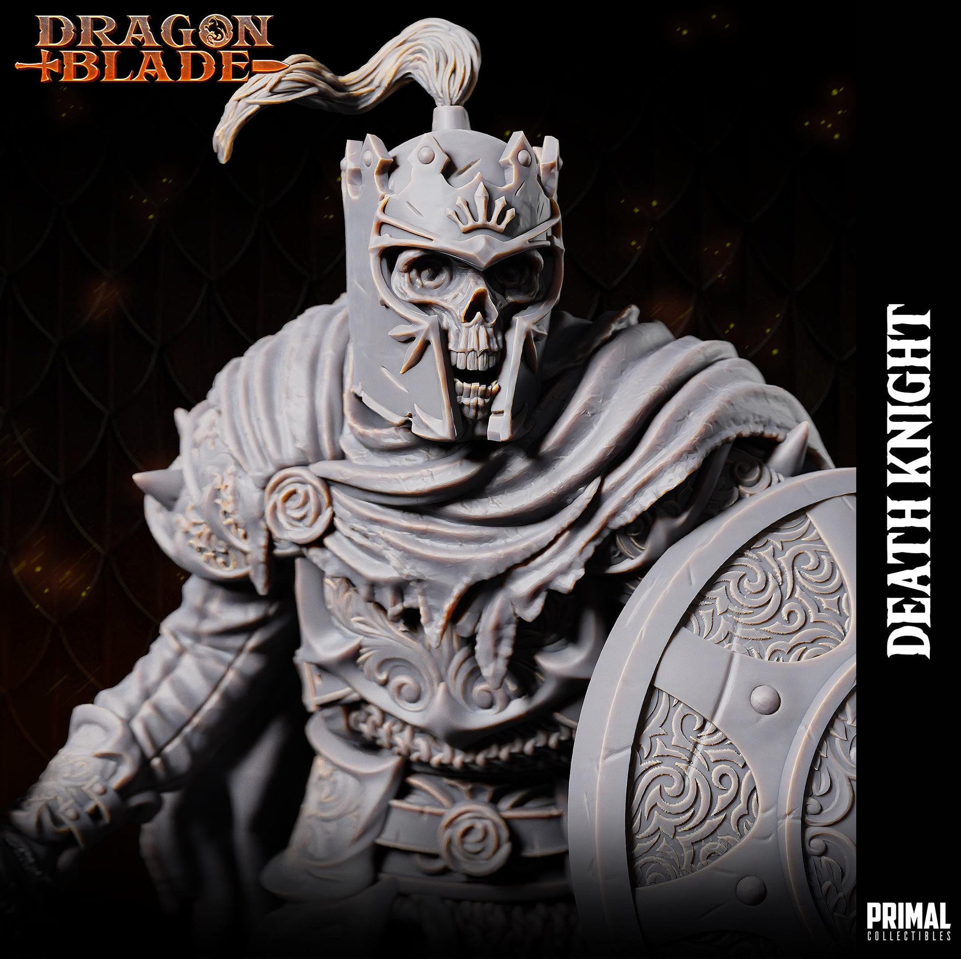 Death Knights | Tabletop Scale | TTRPG D&D Miniature | Primal Collectibles