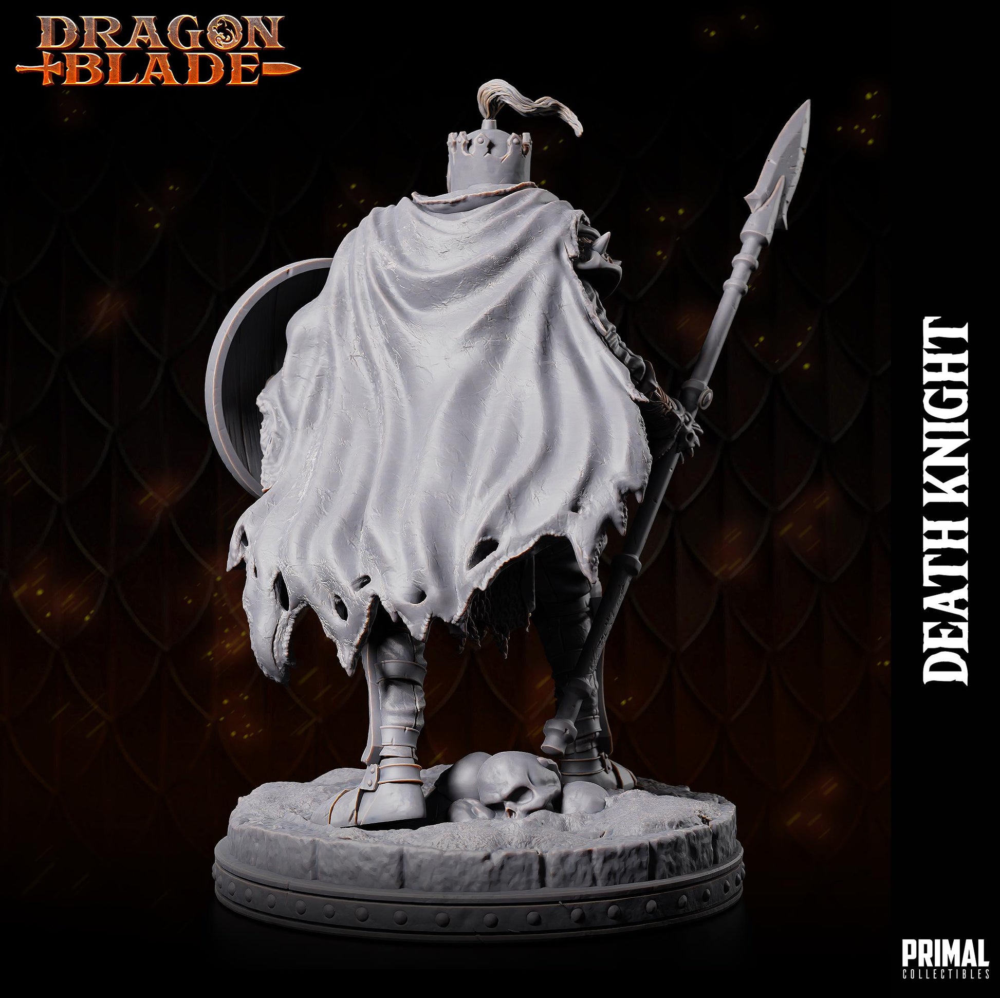 Death Knights | Tabletop Scale | TTRPG D&D Miniature | Primal Collectibles