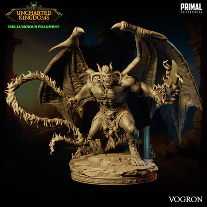 Demon Balor Vogron | Uncharted Kingdoms | TTRPG D&D Miniature | Primal Collectibles
