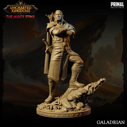 Elf Galadrian | Uncharted Kingdoms | TTRPG D&D Miniature | Primal Collectibles