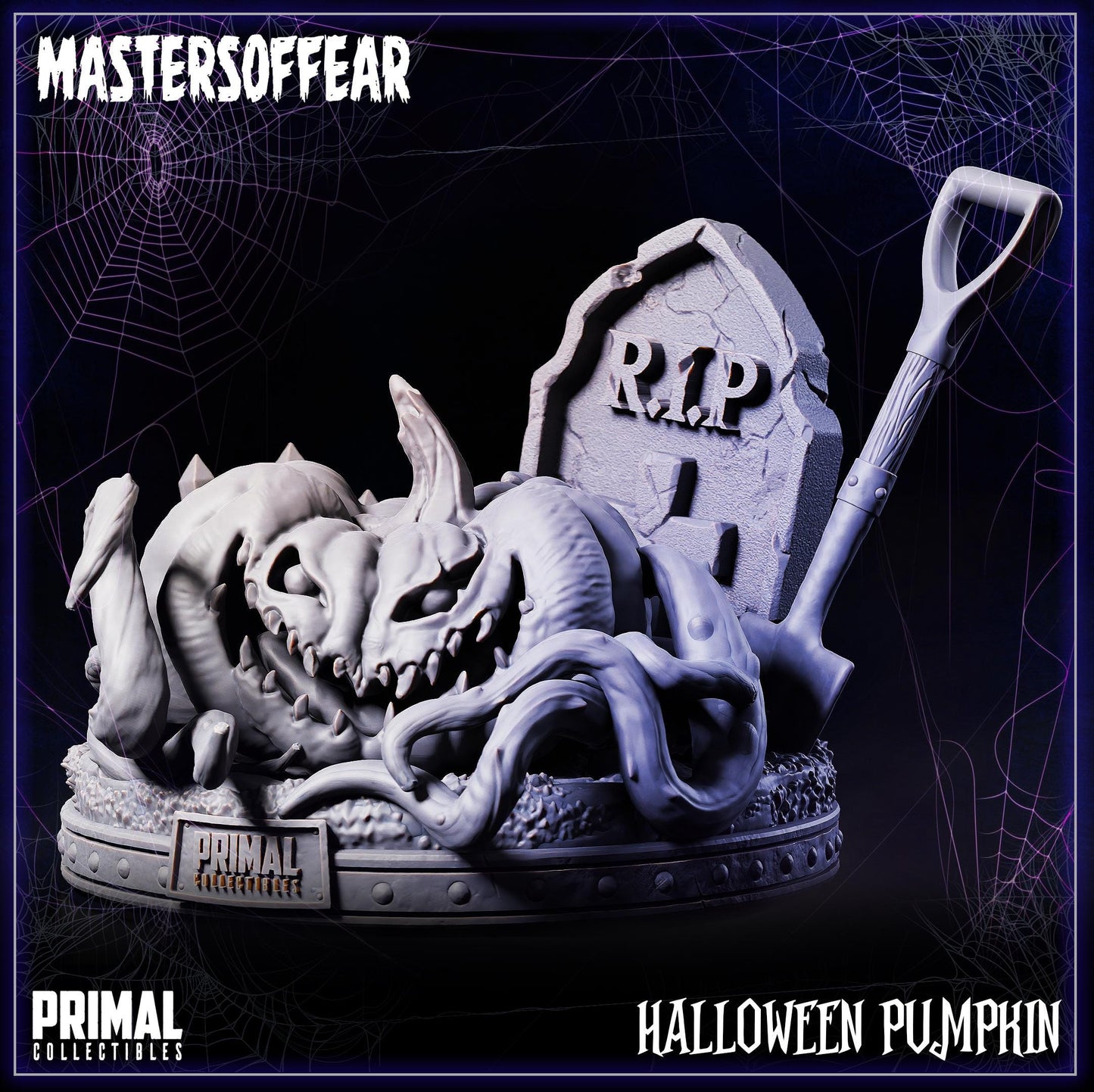 Evil Pumpkin | Display Scale | TTRPG D&D Miniature | Primal Collectibles