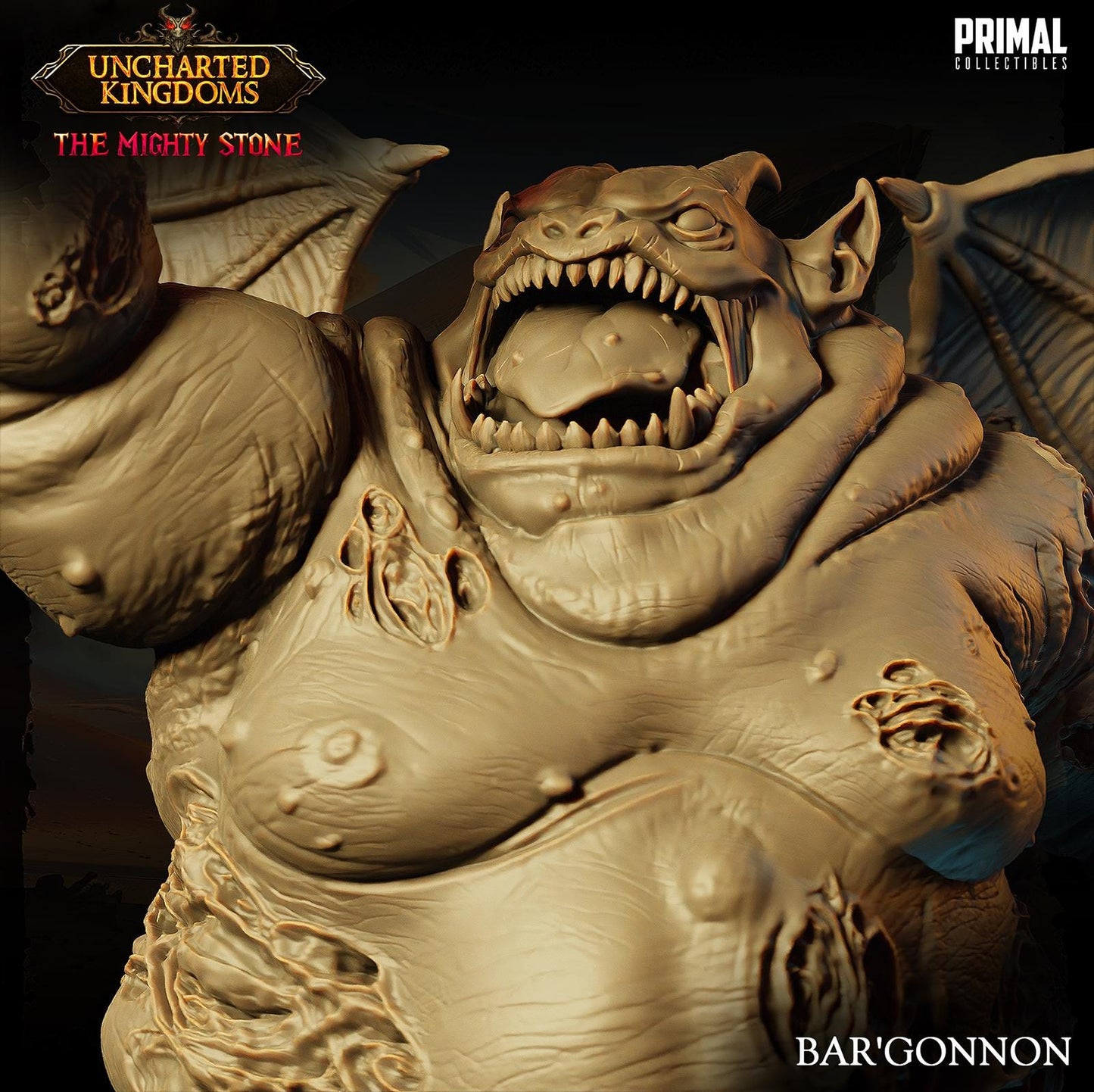 Devil Bargonnon | Tabletop Scale | TTRPG D&D Miniature | Primal Collectibles