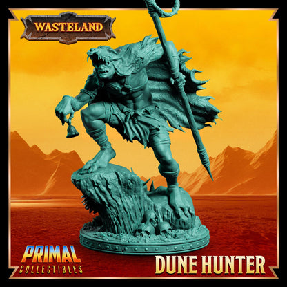 Dune Hunter | Wasteland | Tabletop Scale | TTRPG D&D Miniature | Primal Collectibles