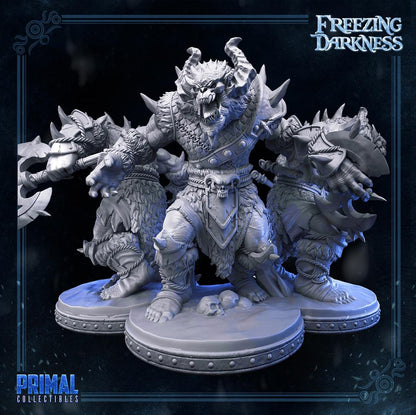 Freezing Darkness Boss | TTRPG D&D Miniature | Primal Collectibles