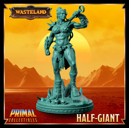 Half Giant | Wasteland | Tabletop Scale | TTRPG D&D Miniature | Primal Collectibles