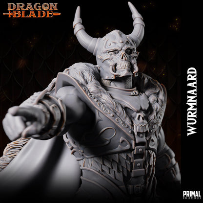 Highlord Wurmnaard | Dragonblade | TTRPG D&D Miniature | Primal Collectibles