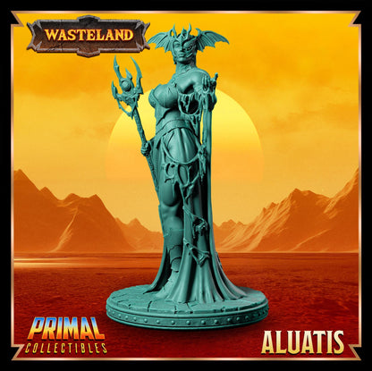 Human Aluatis | Wasteland | Tabletop Scale | TTRPG D&D Miniature | Primal Collectibles
