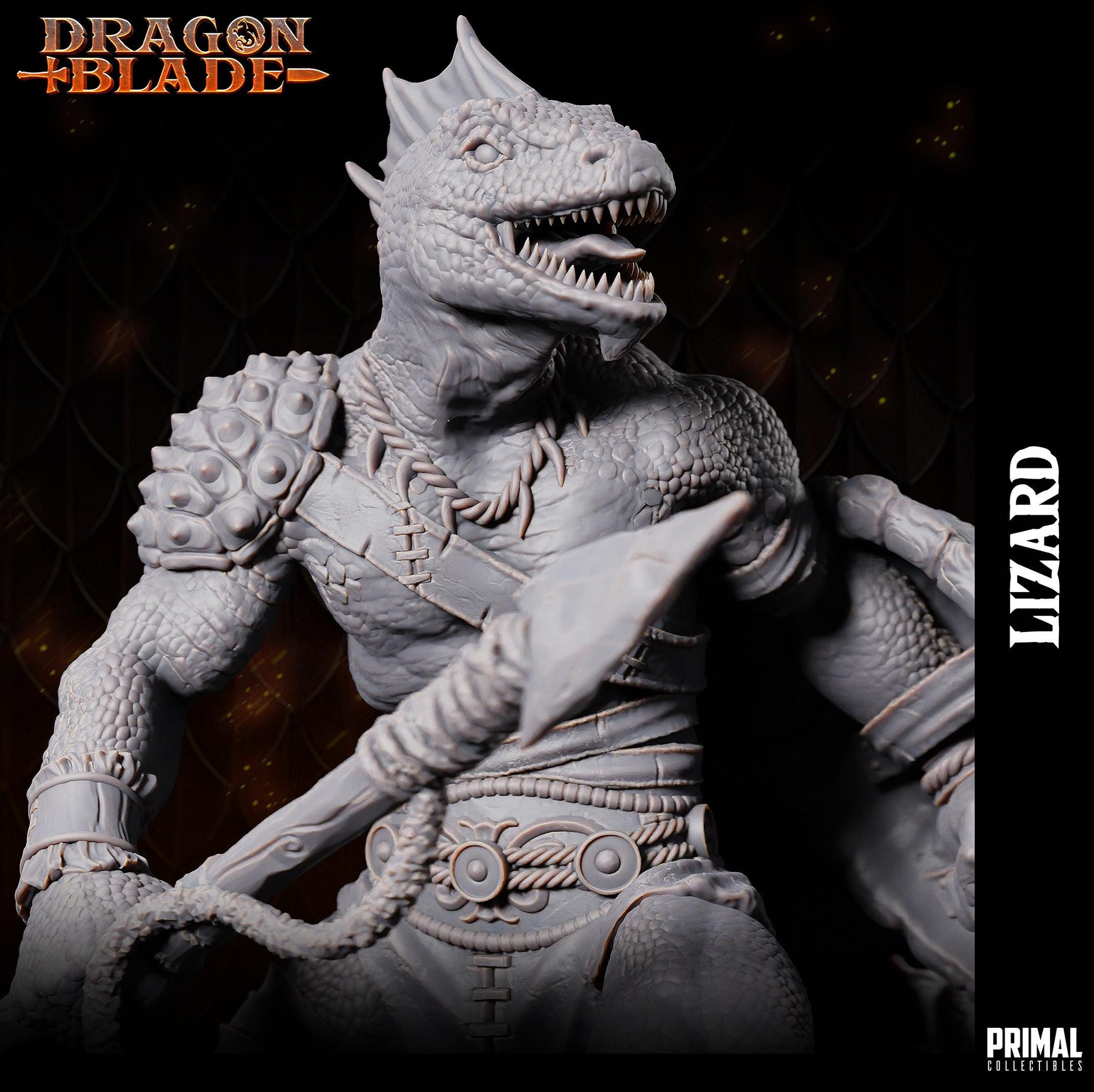 Lizardmen | Tabletop Scale | TTRPG D&D Miniature | Primal Collectibles