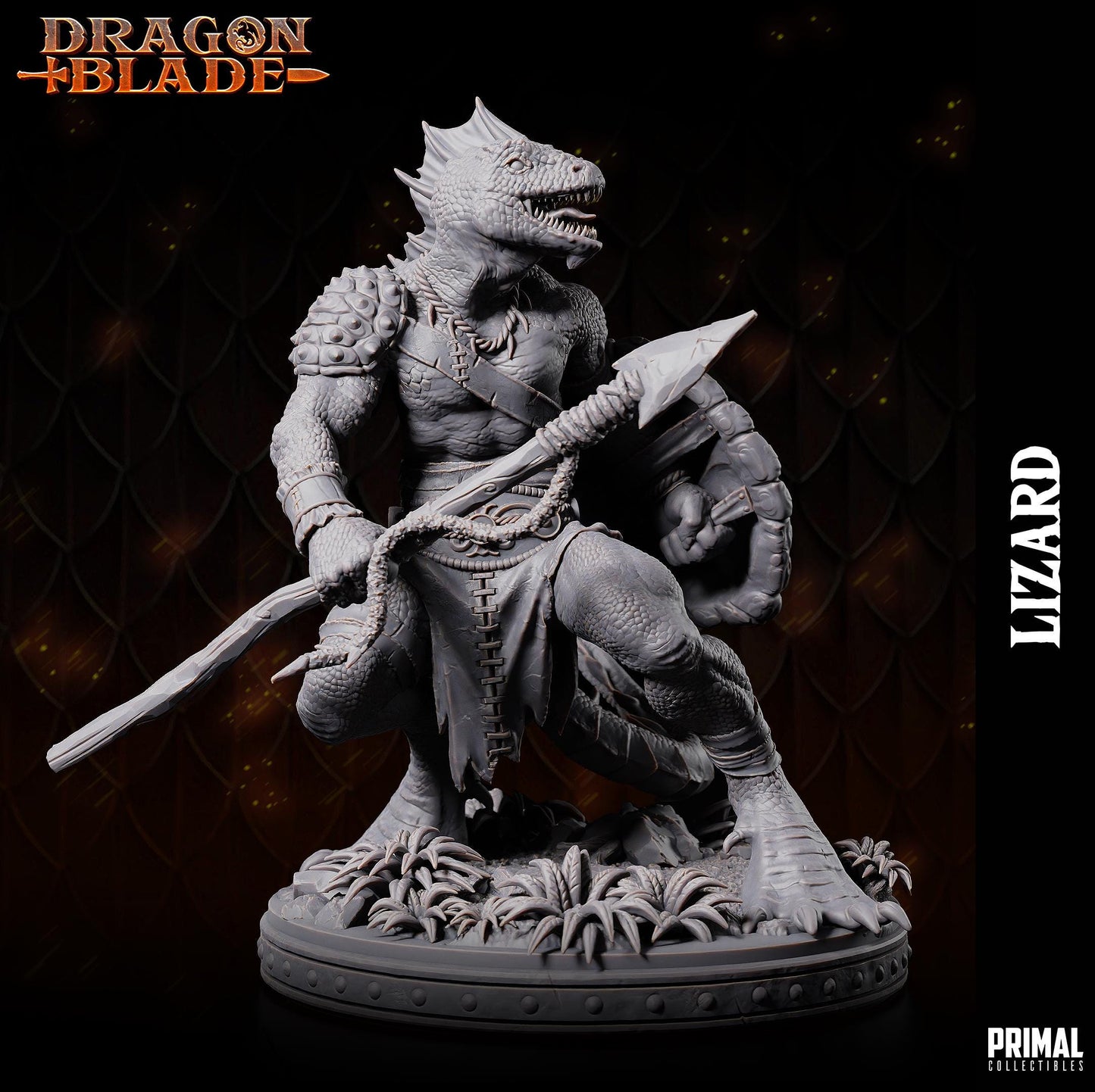 Lizardmen | Tabletop Scale | TTRPG D&D Miniature | Primal Collectibles