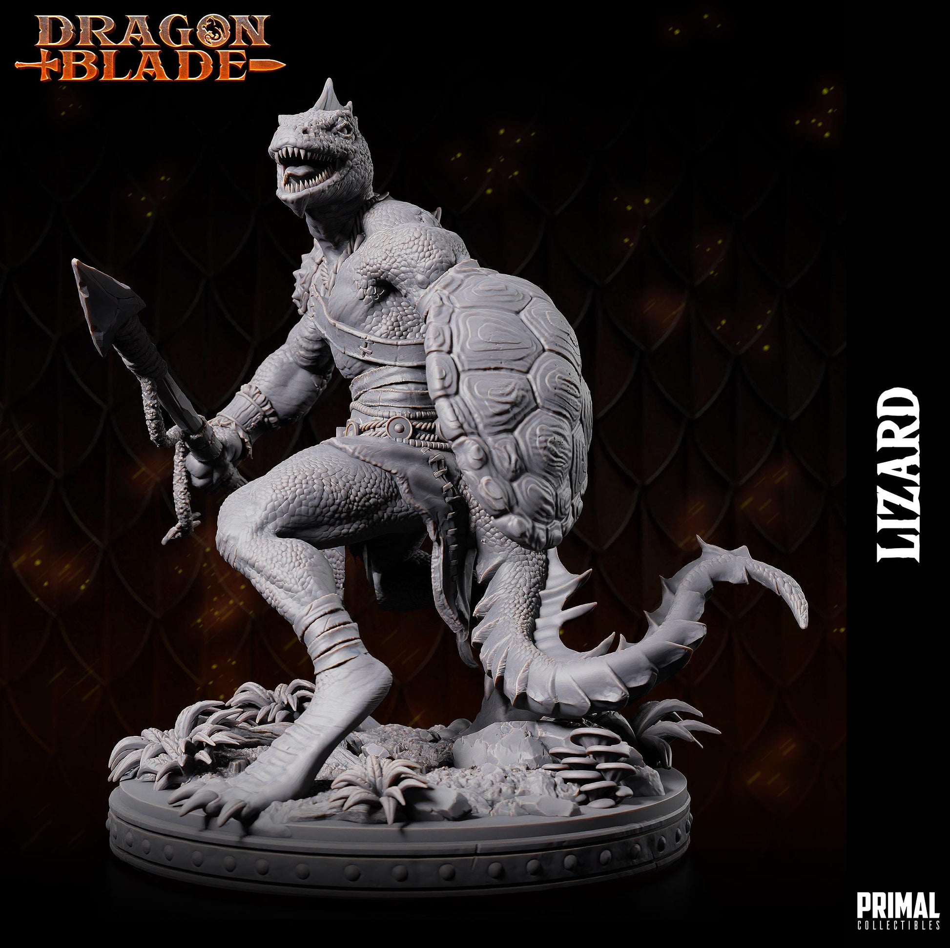Lizardmen | Tabletop Scale | TTRPG D&D Miniature | Primal Collectibles