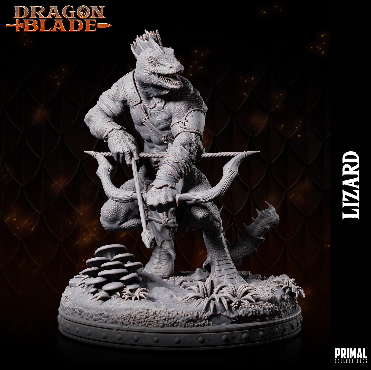 Lizardmen | Tabletop Scale | TTRPG D&D Miniature | Primal Collectibles