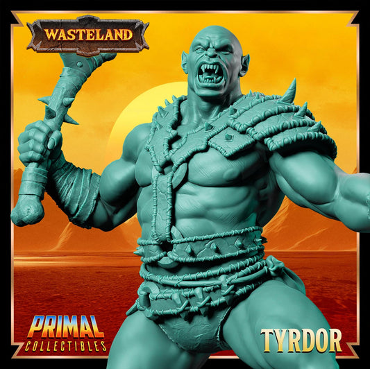 Mul Wild Tyrdor | Wasteland | Tabletop Scale | TTRPG D&D Miniature | Primal Collectibles