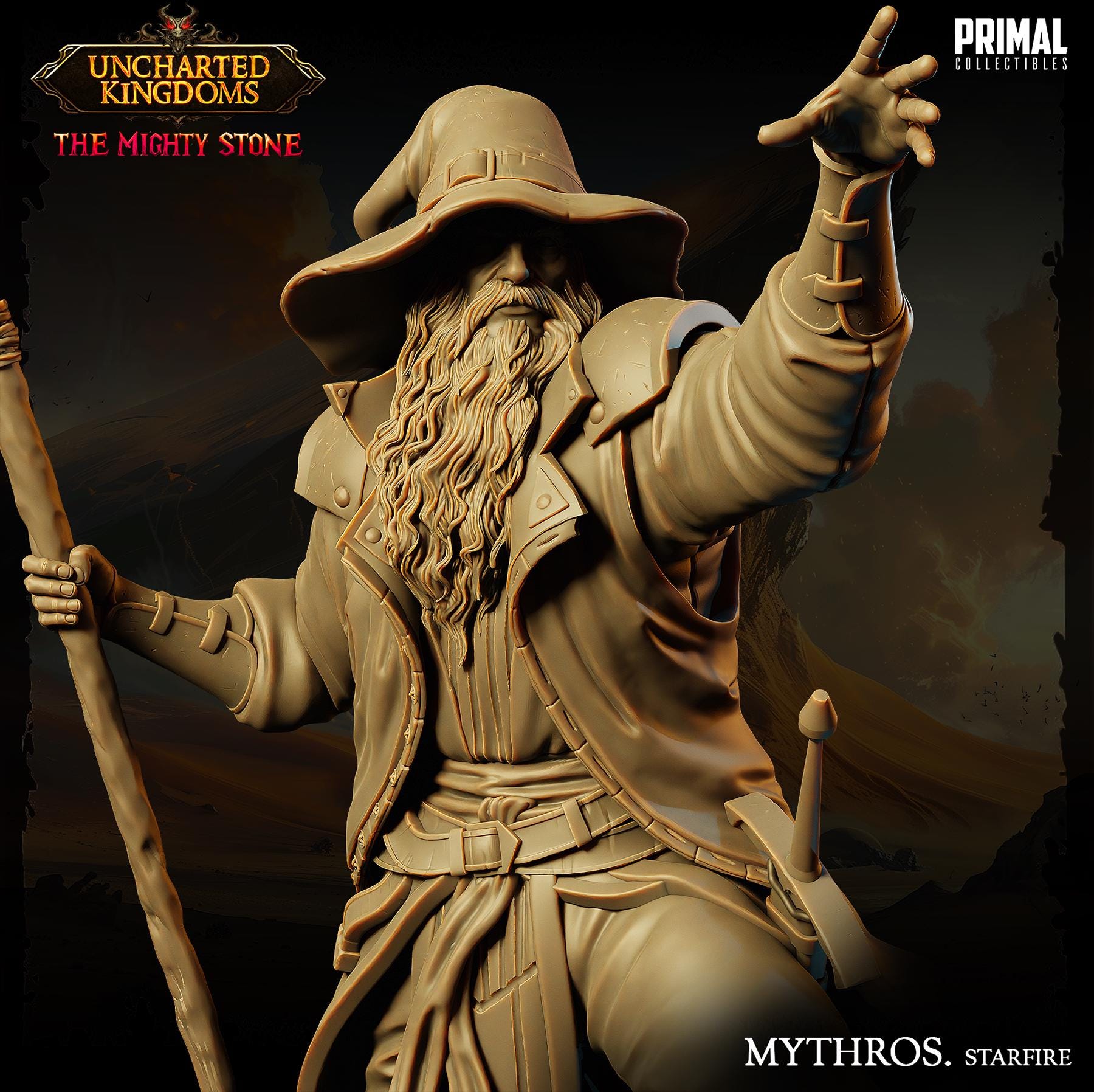 Mythros Starfire | Tabletop Scale | TTRPG D&D Miniature | Primal Collectibles