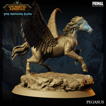 Pegasus | Uncharted Kingdoms | TTRPG D&D Miniature | Primal Collectibles
