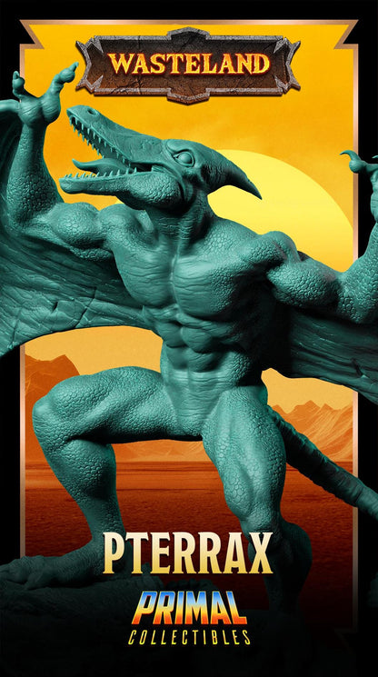 Pterrax | Wasteland | Tabletop Scale | TTRPG D&D Miniature | Primal Collectibles