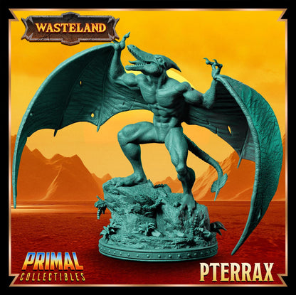 Pterrax | Wasteland | Tabletop Scale | TTRPG D&D Miniature | Primal Collectibles