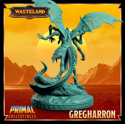 Sorcerer King Gregharron | Wasteland | Tabletop Scale | TTRPG D&D Miniature | Primal Collectibles