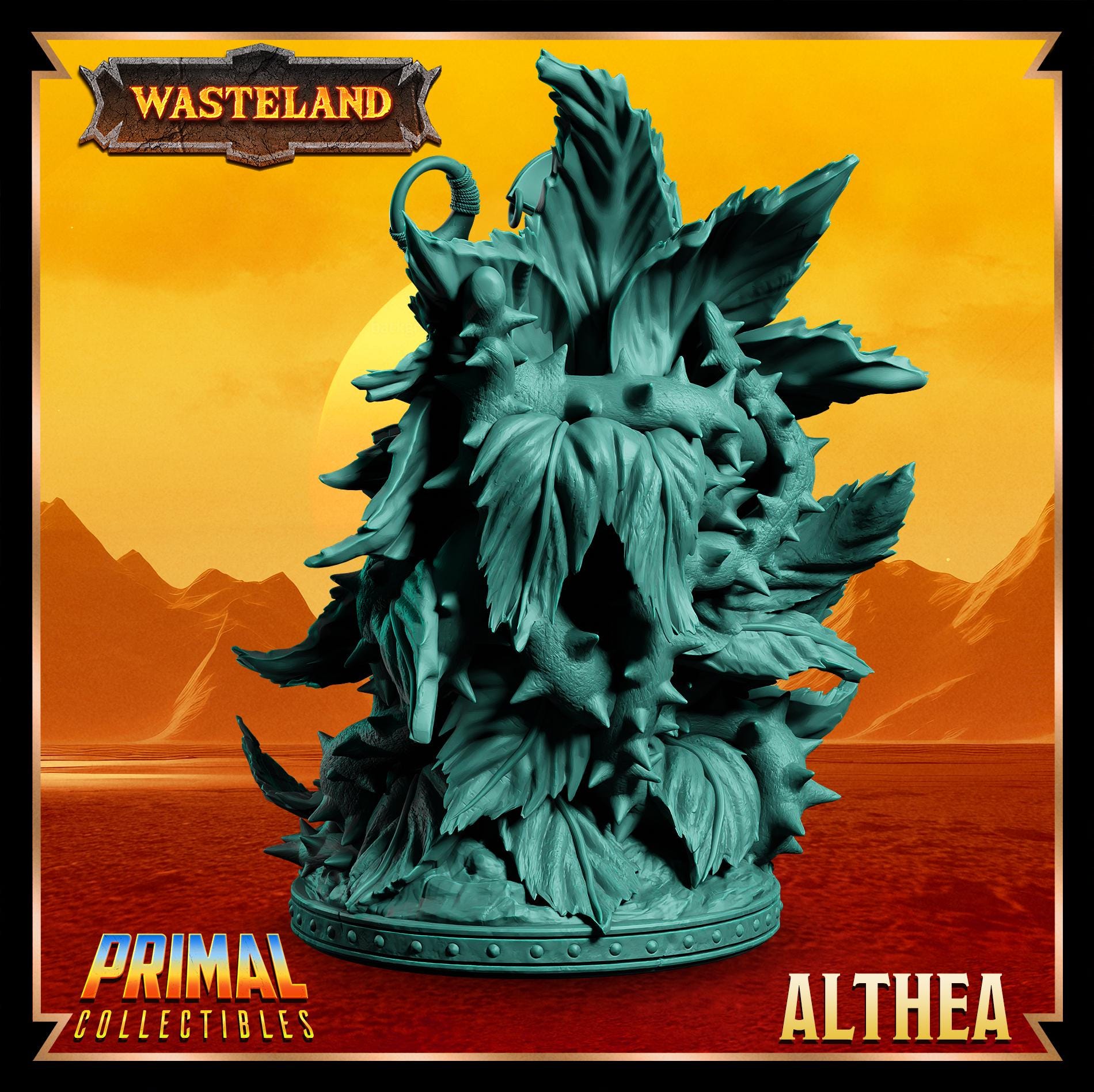 Sorcerer Queen Althea | Wasteland | Tabletop Scale | TTRPG D&D Miniature | Primal Collectibles