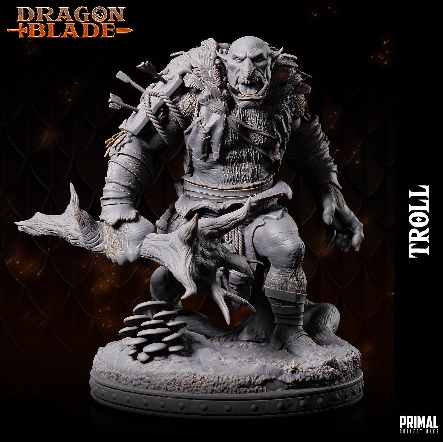 Trolls | Tabletop Scale | TTRPG D&D Miniature | Primal Collectibles