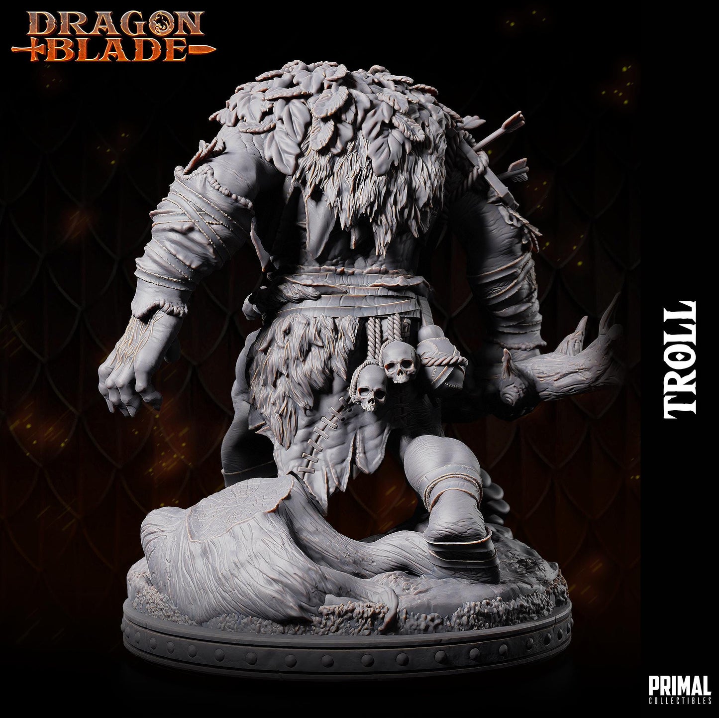 Trolls | Tabletop Scale | TTRPG D&D Miniature | Primal Collectibles