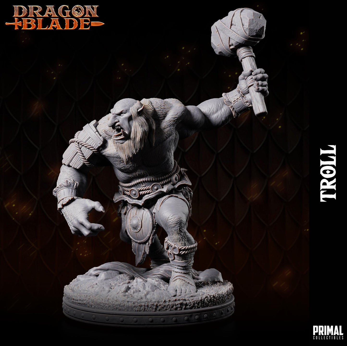 Trolls | Tabletop Scale | TTRPG D&D Miniature | Primal Collectibles