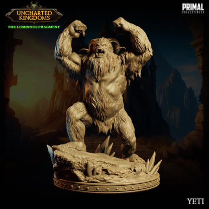 Yetis | Uncharted Kingdoms | TTRPG D&D Miniature | Primal Collectibles