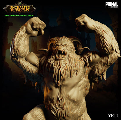 Yetis | Uncharted Kingdoms | TTRPG D&D Miniature | Primal Collectibles