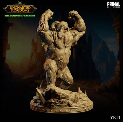 Yetis | Uncharted Kingdoms | TTRPG D&D Miniature | Primal Collectibles