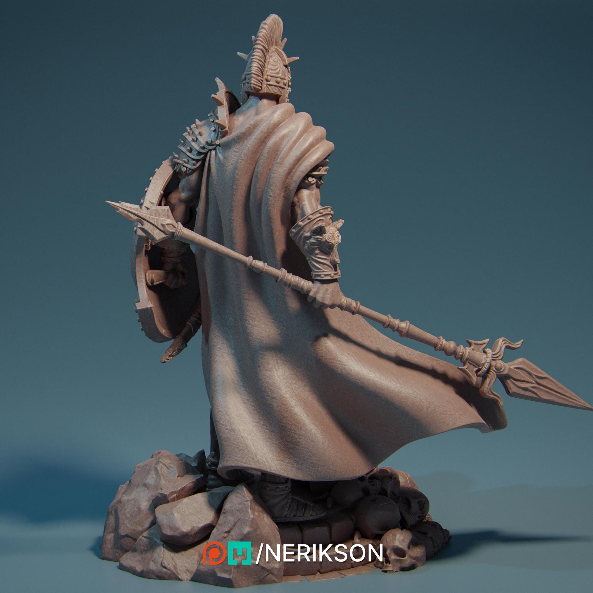 Ares | TABLETOP SCALE | D&D TTRPG Fantasy Miniature | Nerikson