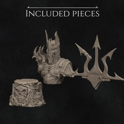 Four Horsemen, Conquest | Garage Resin Kit Statue | D&D TTRPG Fantasy Miniature | Nerikson