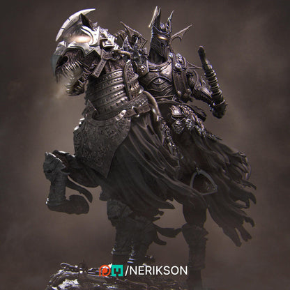 Four Horsemen, Conquest | Garage Resin Kit Statue | D&D TTRPG Fantasy Miniature | Nerikson