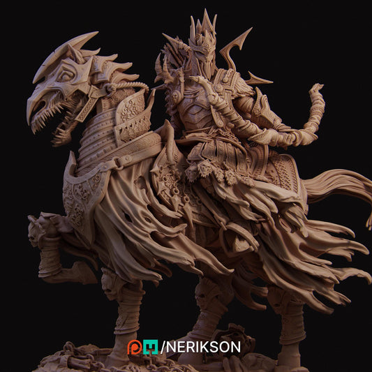 Four Horsemen, Conquest | Garage Resin Kit Statue | D&D TTRPG Fantasy Miniature | Nerikson
