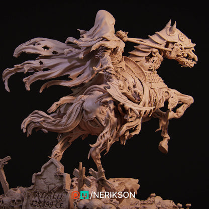 Four Horsemen, Death | Garage Resin Kit Statue or Bust | D&D TTRPG Fantasy Miniature | Nerikson
