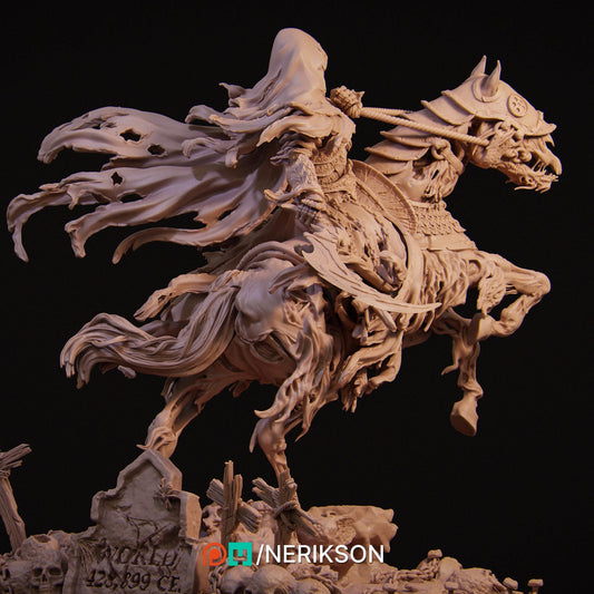 Four Horsemen, Death | Garage Resin Kit Statue | D&D TTRPG Fantasy Miniature | Nerikson